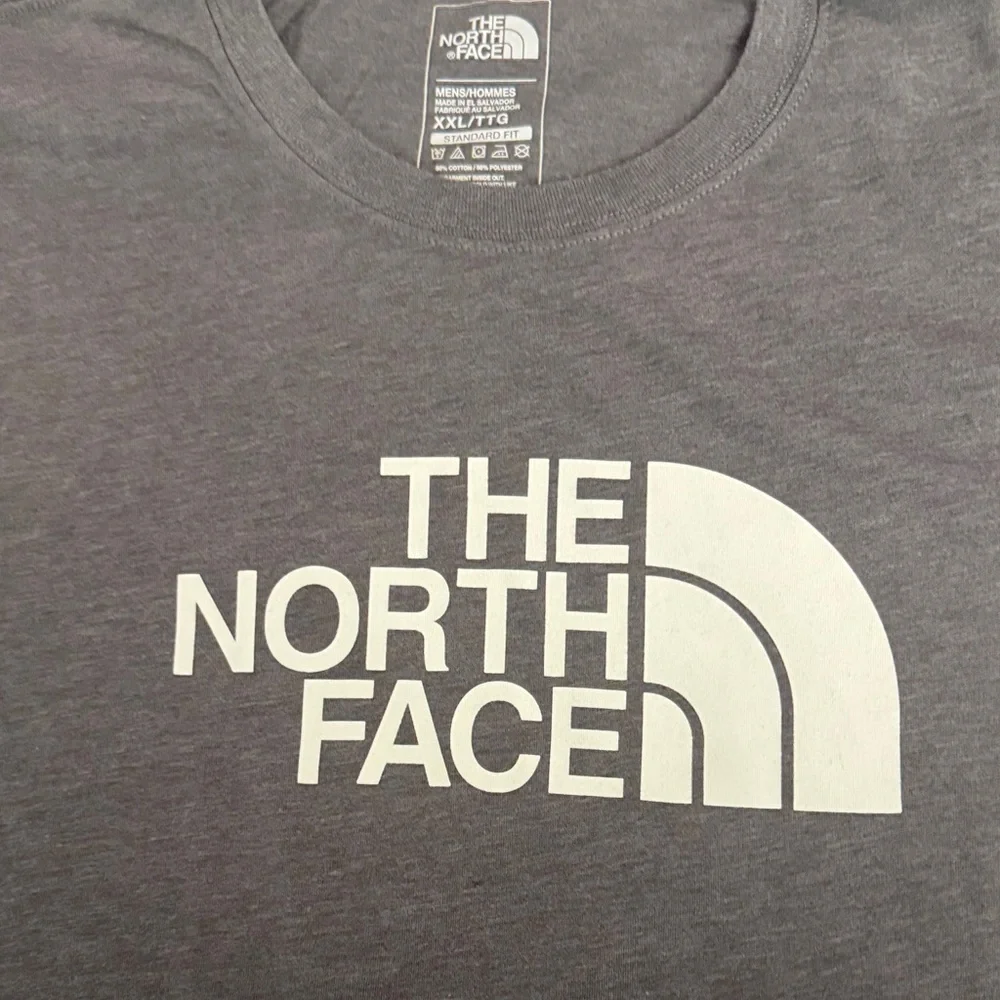 The North‎ Face Charcoal Gray Logo Tee